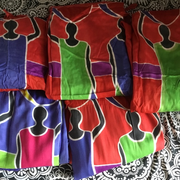 Rayon Batik Maxi Dresses Bundle (Multiple Colors) - Picture 3 of 5